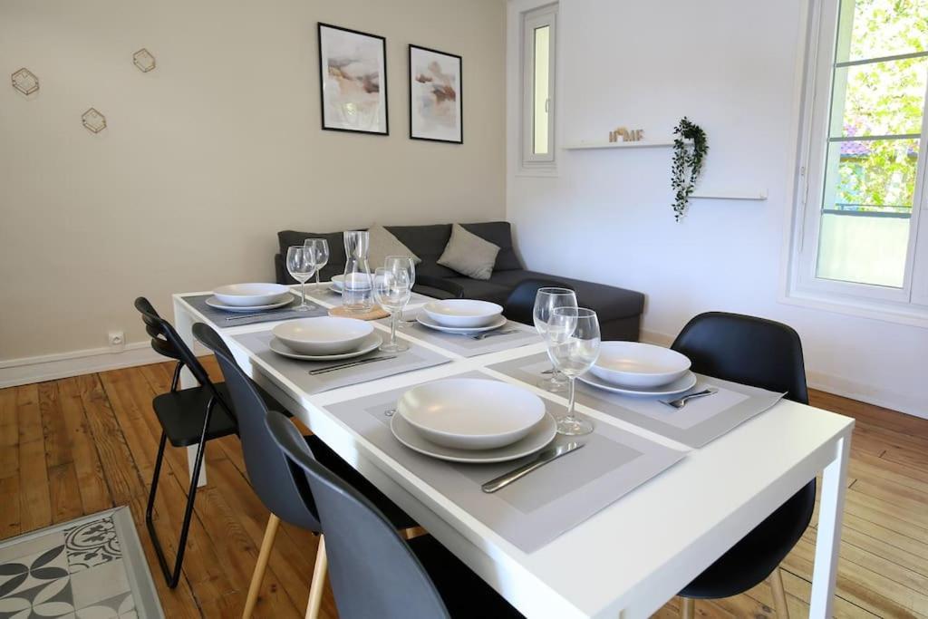 Le Rosier - 7 Deniers - Proche Airbus - Bus Direct Centre Apartment Toulouse Exterior foto